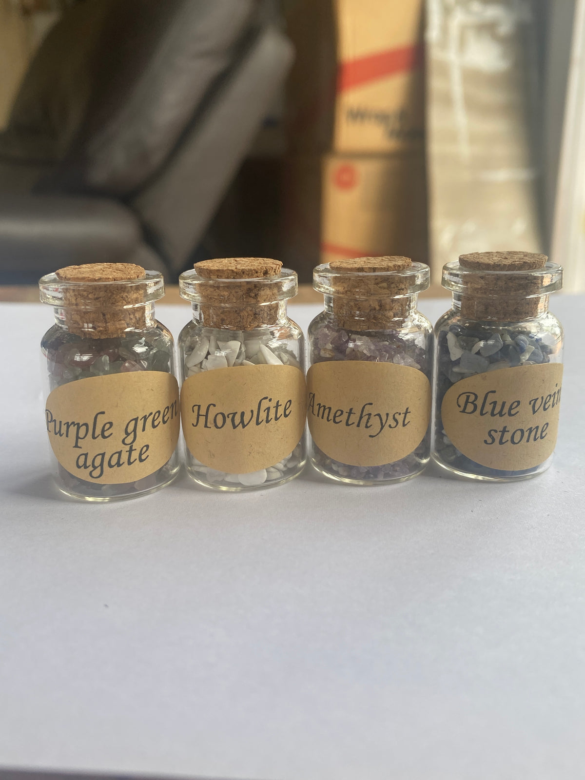 Mini Crystal Chip Bottle Sets