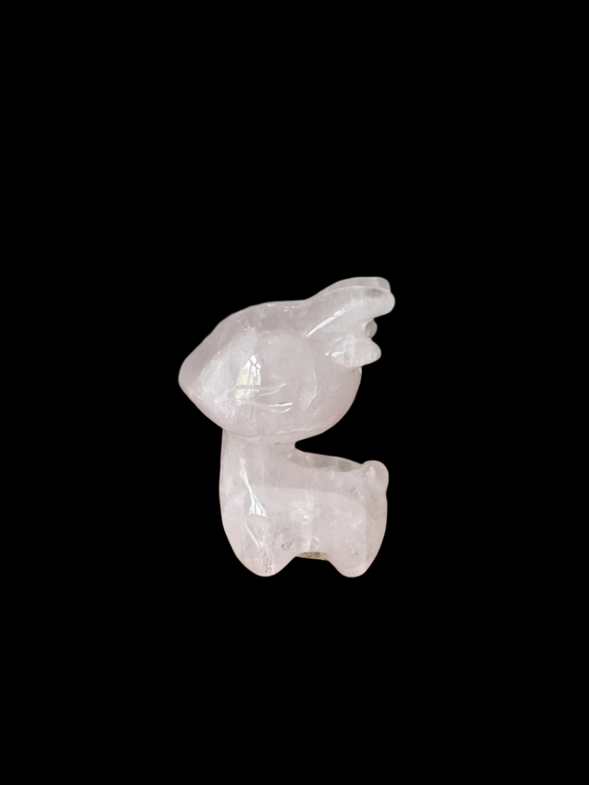Clear Quartz Deer