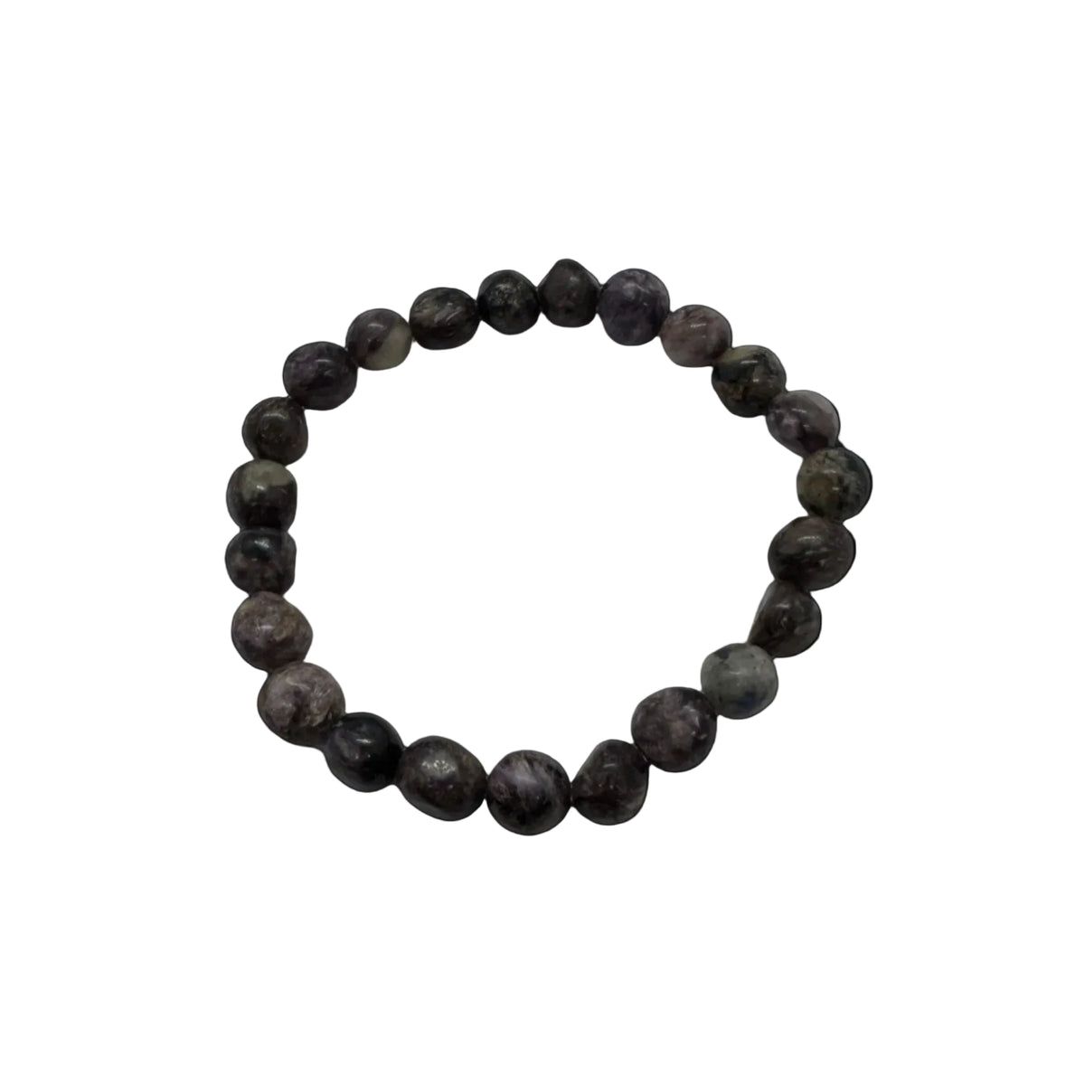Charoite Nugget stretch bracelet