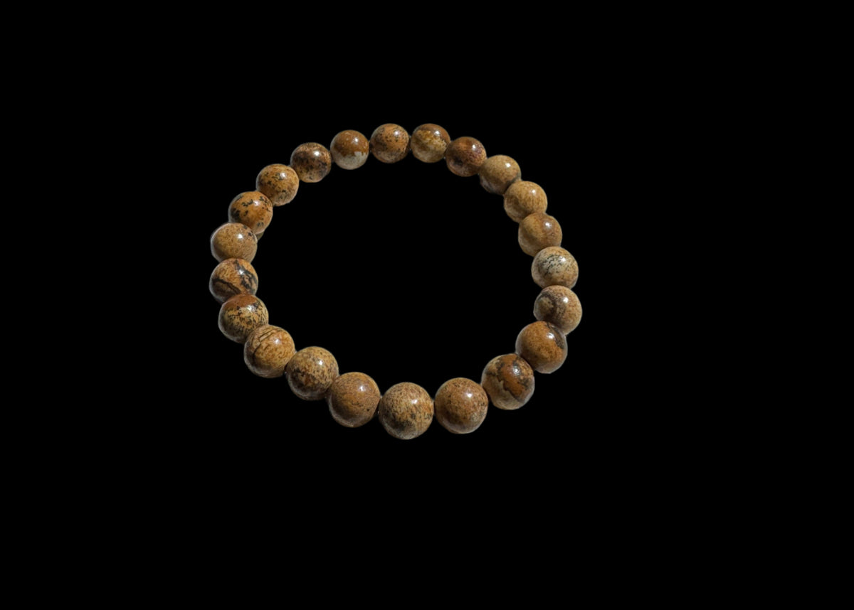 Crystal Bracelet - Picture Jasper