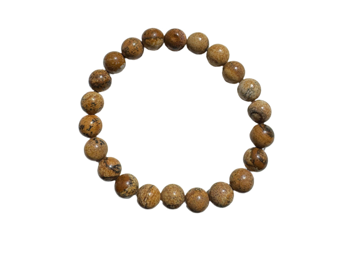 Crystal Bracelet - Picture Jasper