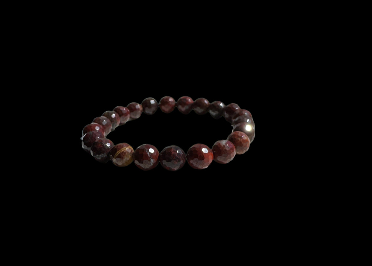 Crystal Bracelet - Poppy Jasper