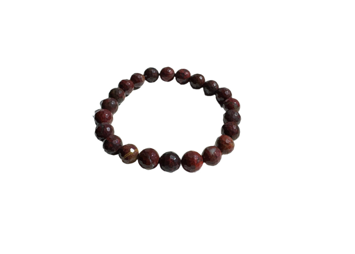 Crystal Bracelet - Poppy Jasper