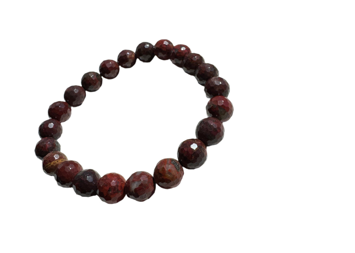 Crystal Bracelet - Poppy Jasper