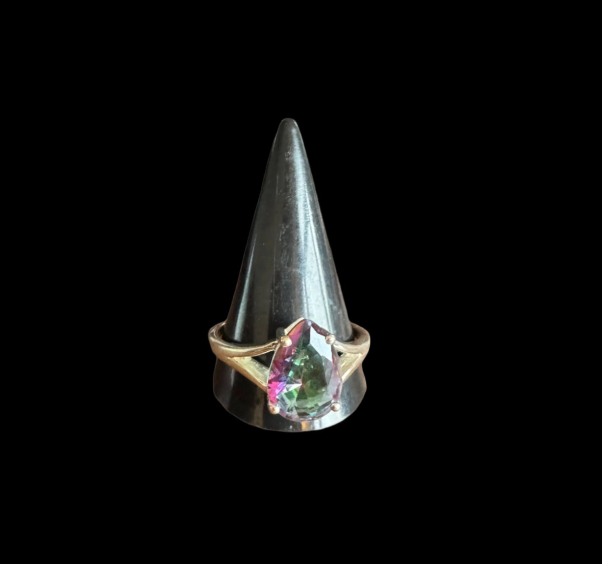 Large Mystic Topaz Ring