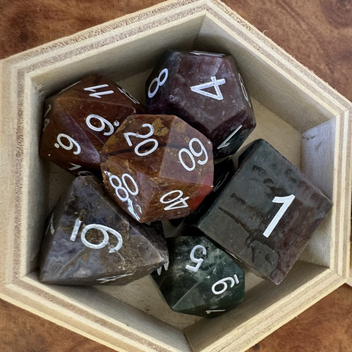 Set Dice - Ocean Jasper