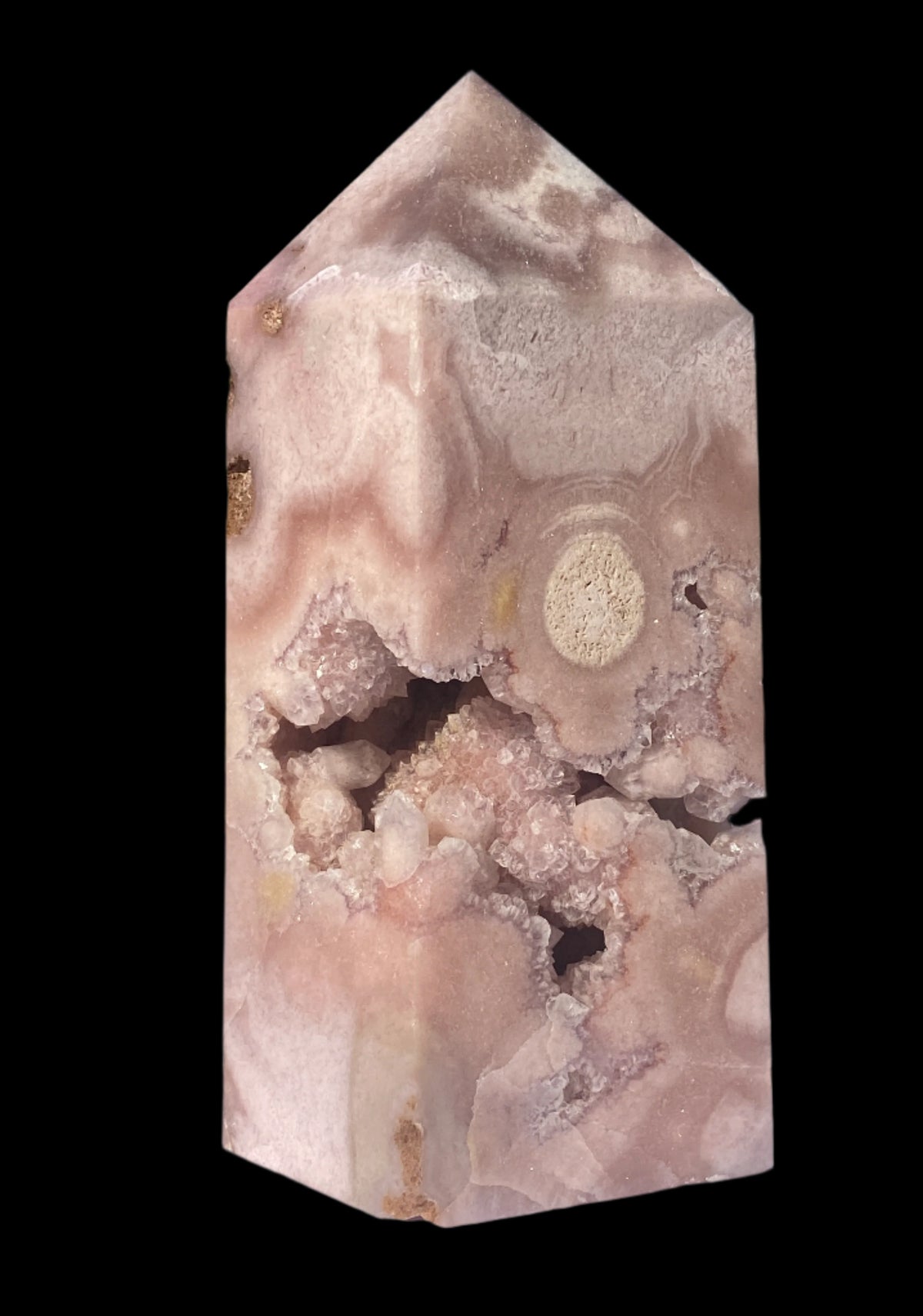 Rare Pink Amethyst Tower