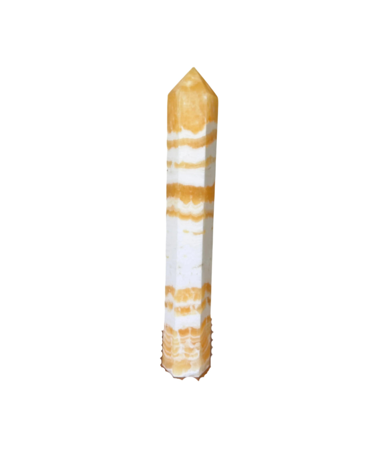 Large Yellow Calcite Tower - Energize Your Space with Vibrant Energy and Healing Properties